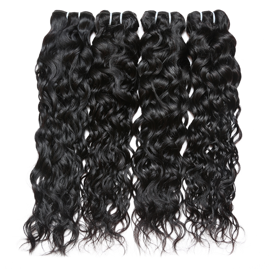 

8A Brazilian Natural Wave Virgin Hair Weave 4 Bundles 8A 100% Unprocessed Human Hair Weft Extensions Natural Color 95-100g/pc