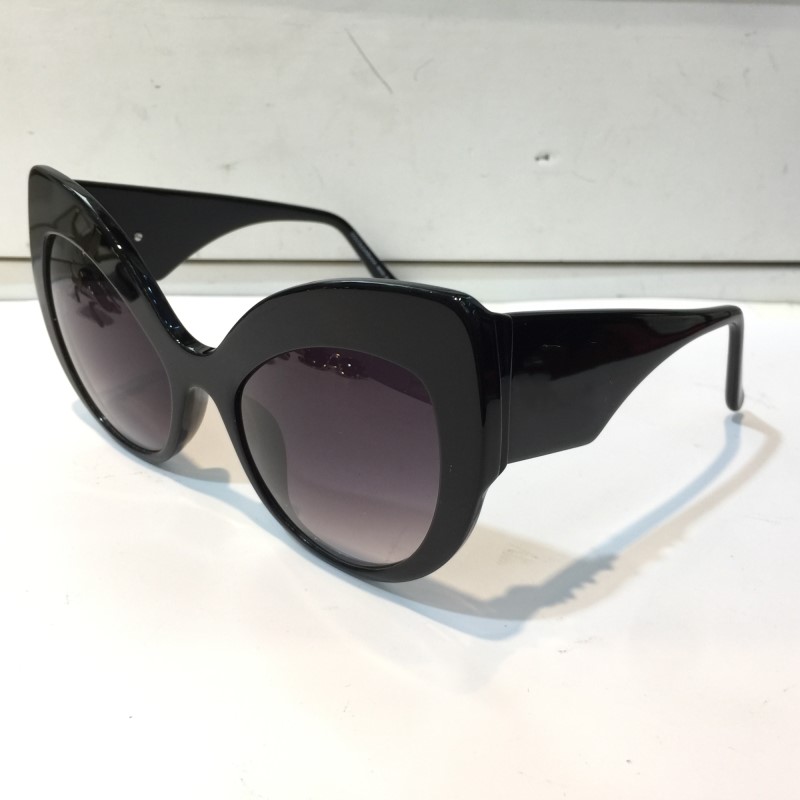 

80123 New Sunglasses For Women Baroque Style Cat Eye Frame Sunglasses Italian Gold Plated Butterfly Frame With Case classic sunglasses