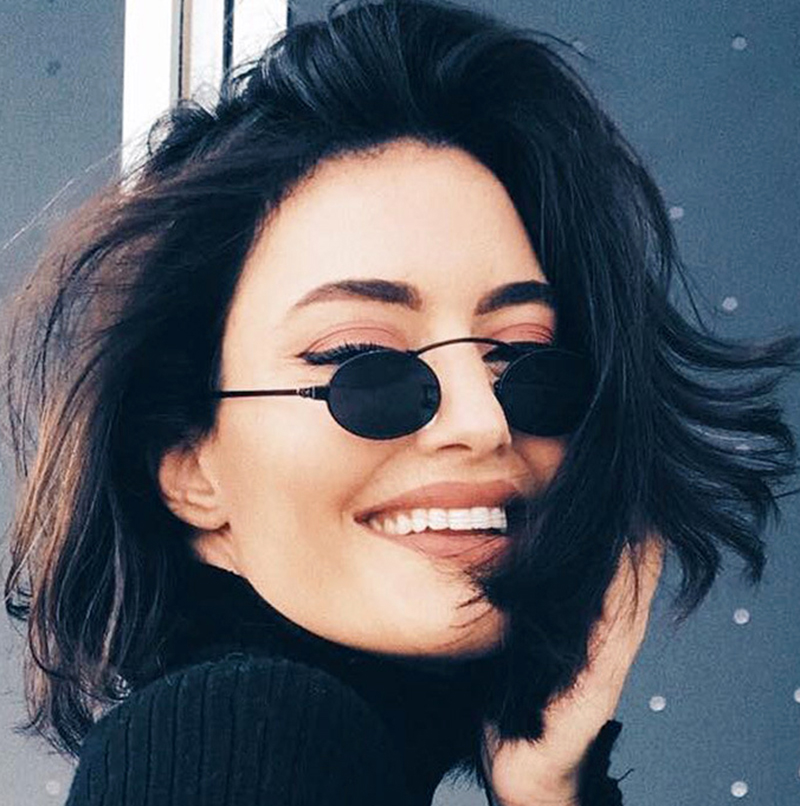 

JackJad Fashion Slim Metal Oval Frame Tint Ocean Lens Sunglasses Vintage Style Brand Design Sun Glasses 1849