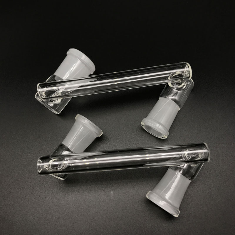 

Glass Drop Down Adapters With Female To Male Male To Male Female To Female 14mm 18mm Glass Adapters For Glass Bongs Oil Rigs