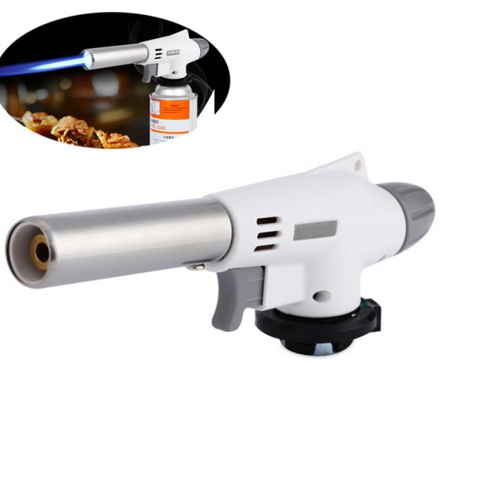 

Flame Gun Wind Fully Automatic Electronic Flame Tool Butane Burners Gas Adapter Torch Lighter Hiking Camping Equipment E2S