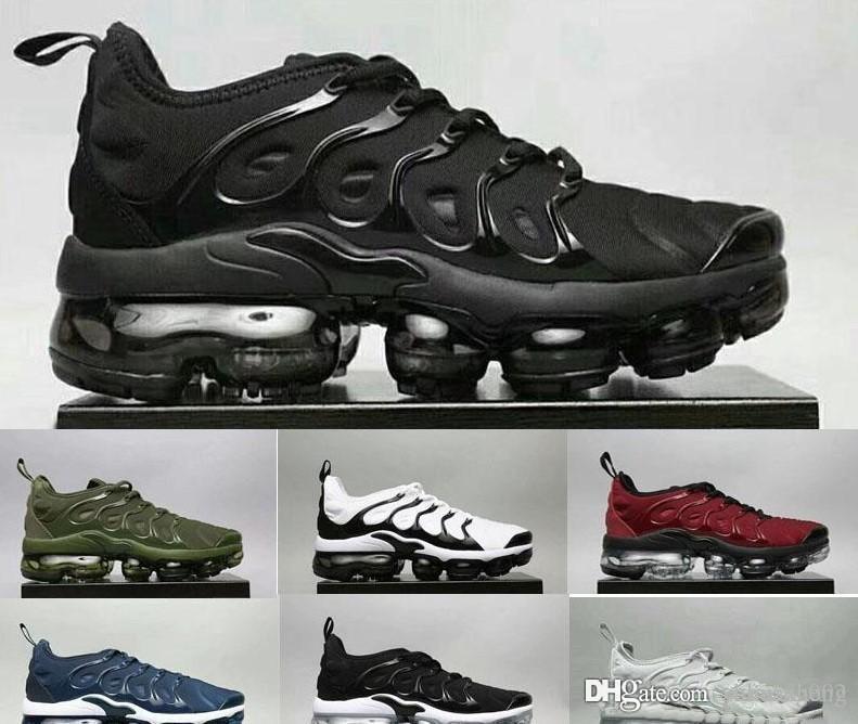 

2021 TN Plus Olive Mens Sports Shoes Sneakers Men Run In Metallic White Silver Colorways For Male Shoe Pack Triple Black, 10