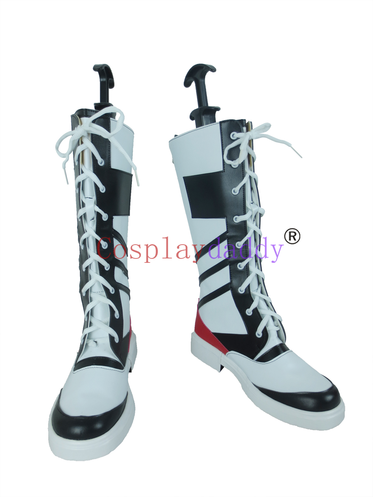 

Suicide Squad Harley Quinn Girls Halloween Cosplay Shoes Boots X002, Female size