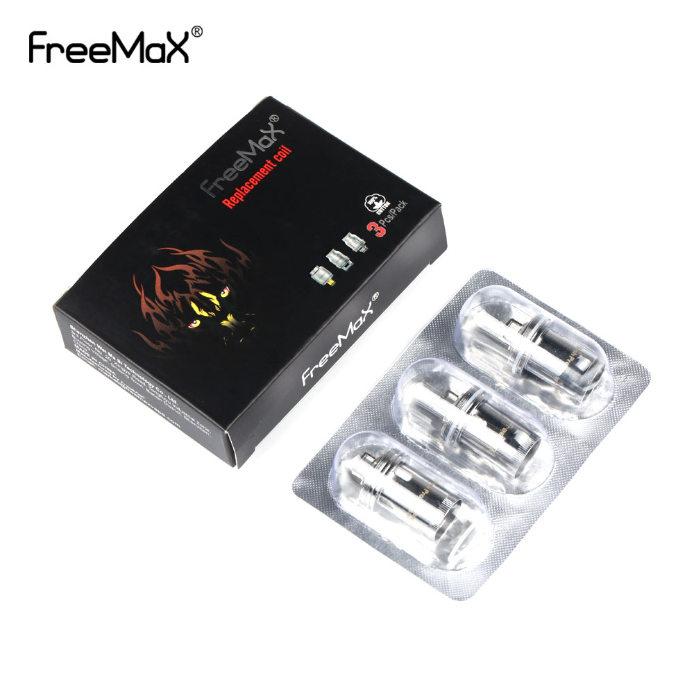 

FreeMax Mesh Pro Coil Head SS316L Single 0.12ohm Single KA1 0.15ohm Replacement Mesh Wire Coils 100% Authentic VS Double Triple Heads