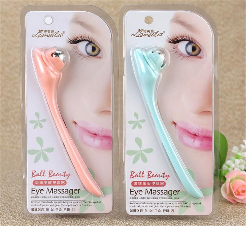 

1Pc Manual Eyes Care Tool Eye Massage Pen Anti Wrinkle Dark Circles Eye Bags Removal Beauty Care Tool DHL free shipping