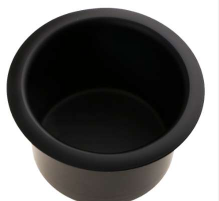 

Marine Car Truck RV Cup Drink Holder Storage Base Black Aluminum Alloy Black Height: 64mm/2.52'' For Marine Boat Car Truck