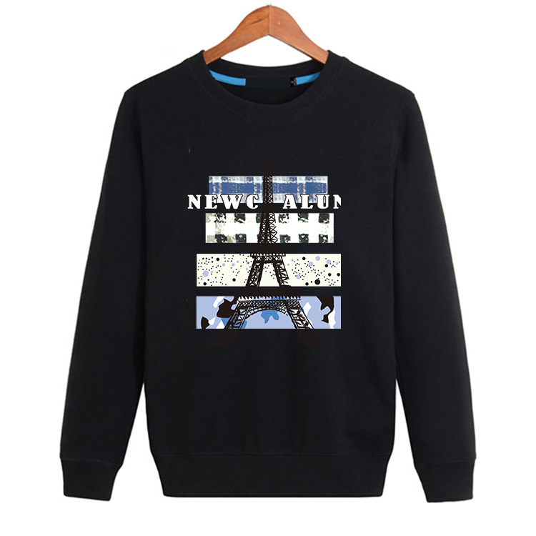 

The new style men The letter Round collar fleece STREETWEAR Pure cotton movement leisure fashion outdoor Loose type pullover coat, Photo