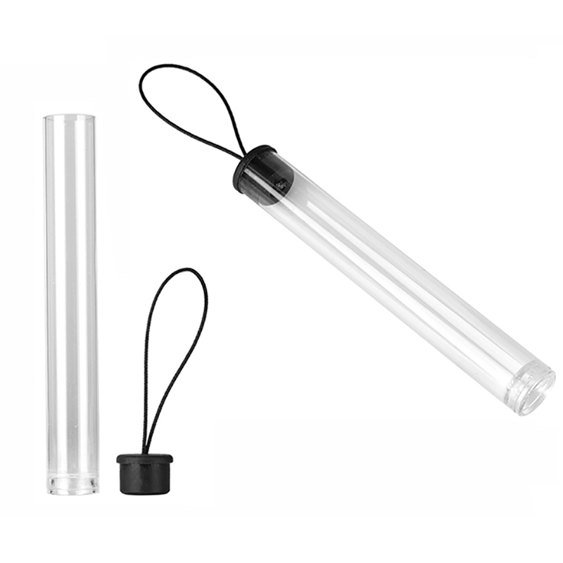 

Vape Cartridge Packaging PP Tank Clear Tube with wire Packaging Tube fit for 510 Ceramc coil th205 atomizer Plastic Container