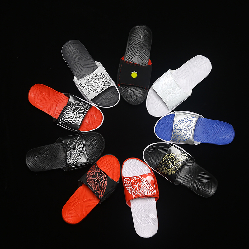 High Quality Hydro 7 Hawaii Slippers Men Women Sandy Beach Sports Basketball Shoes Slides Slippers Black Red Mens Womens Casual Sandals