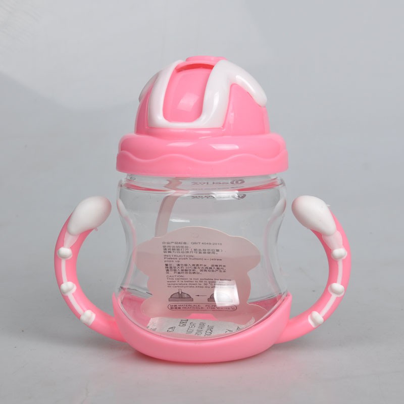 

320ml Newborns Baby Feeding Bottle Baby Nursing Bottle With Handle PP Nursing Training Bottle 1 piece