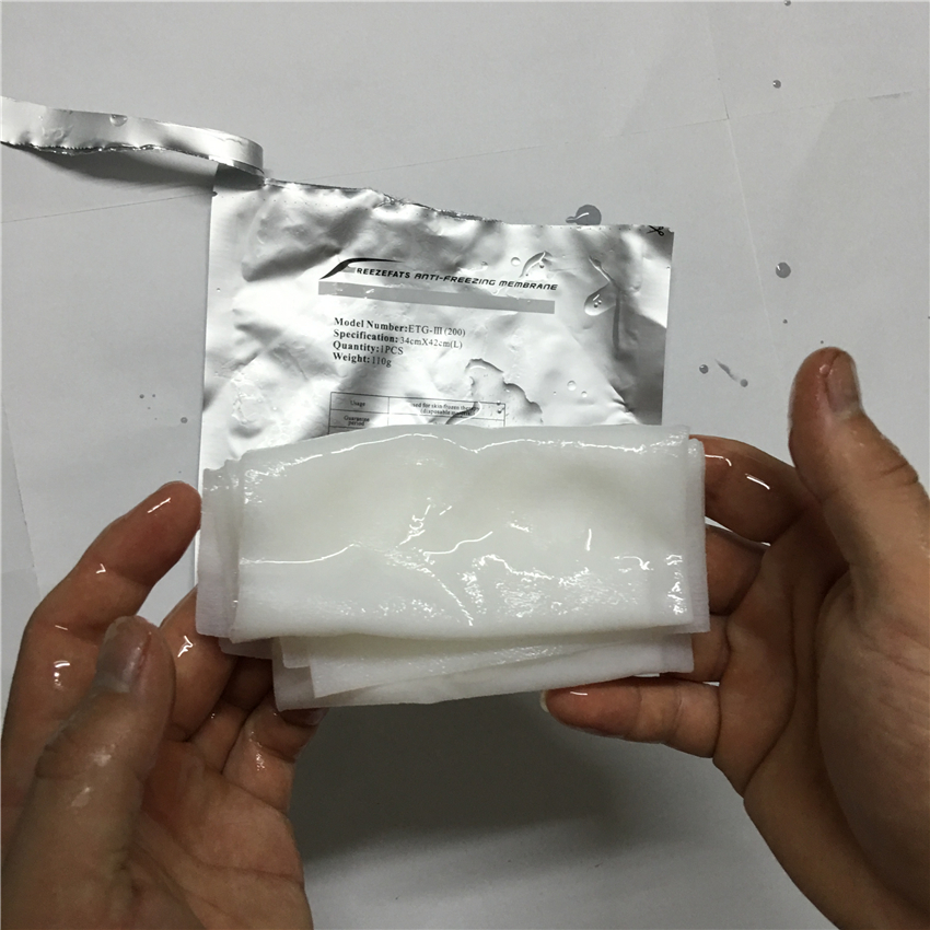 

Cryo pad Anti freeze Cryolipolysis Antifreeze Membrane/Cryolipolysis Antifreeze Membrane for Skin Protection