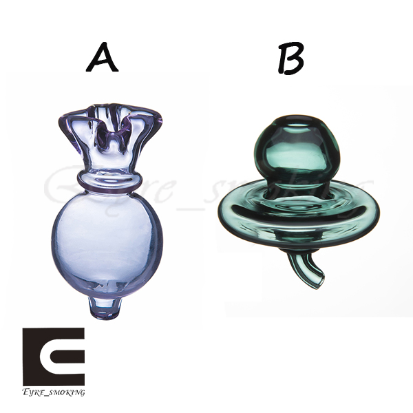 

Universal Glass Carb Cap Dome Smoking Accessories for Quartz Thermal P Banger Nails Dabber Glass Bongs Dab Oil Rigs