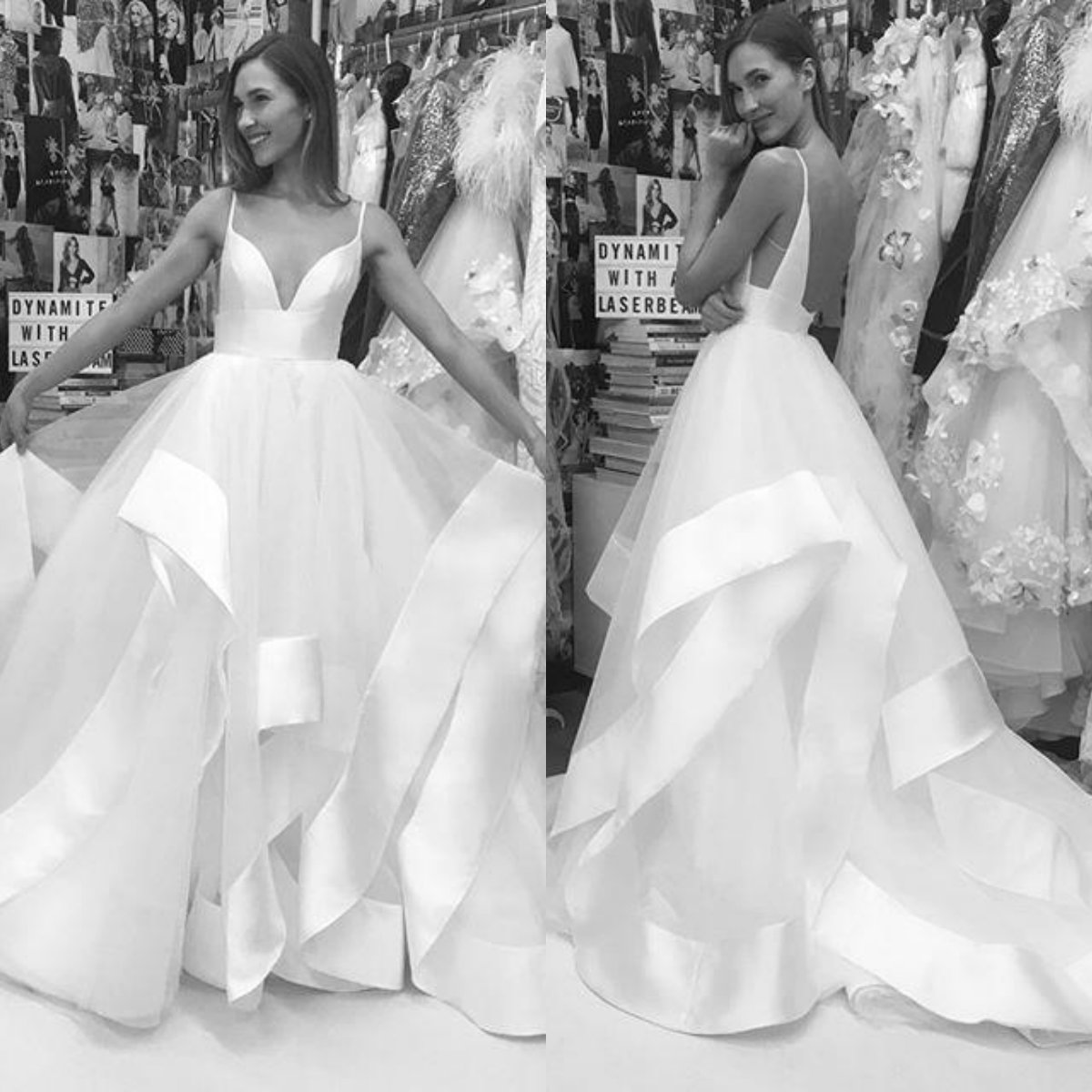 

Sexy Spaghetti White Prom Dresses Backless Tiered Ruffles Evening Wear Formal Party Dresses vestidos de fiesta, Red
