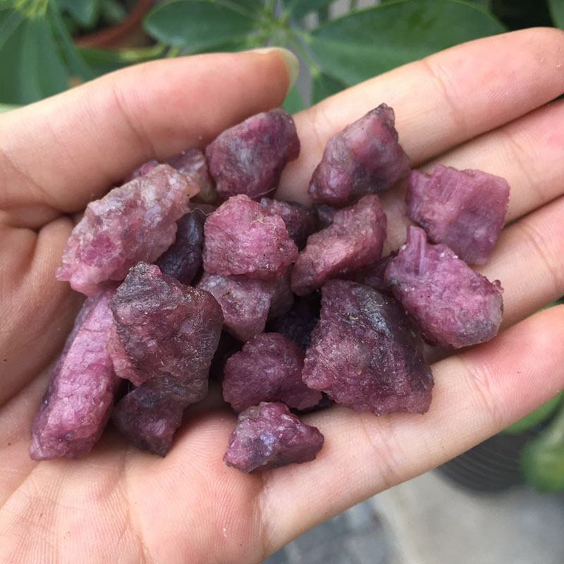

100g Rare Natural Purple Red Tourmaline Crystal Rough Specimen Madagascar Gemstone Specimen healing crystals for jewelry making