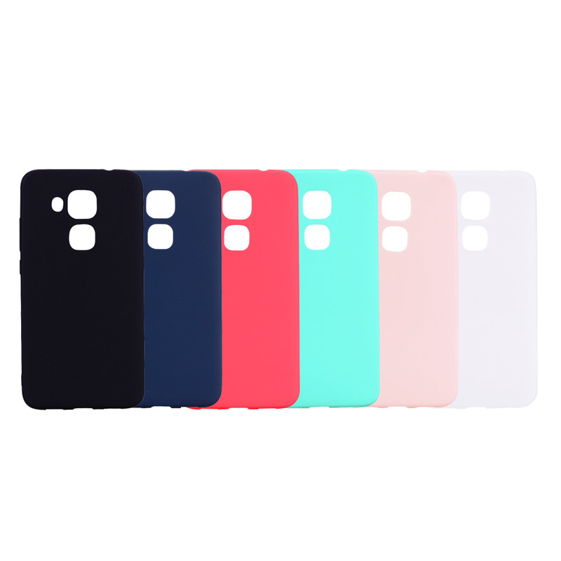 

For Huawei NOVA Plus Case Back Cover Soft TPU Candy color series Ultrathin Designer Mobie Phone Case Capinha, White