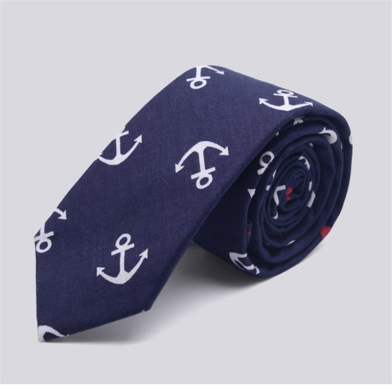 Animal Print Style Mens Cotton Tie Wedding Skinny Jacquard Fashion Party Necktie