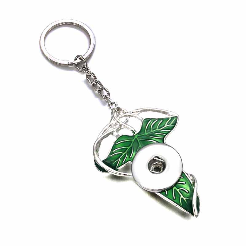 

Interchangeable Top Popular 034 Fashion Metal Key Chains Fit 18mm Snap Button Keychain Jewelry For Men Women Key rings Gift