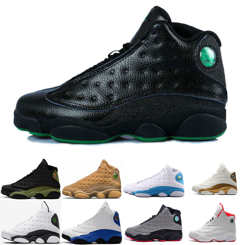 

2018 Cheap New 13 XIII shoes Olive Hyper Royal Blue Mens basketball shoes for men 13s womens sport Trainer Sneakers US 5.5-13, #22 wheat