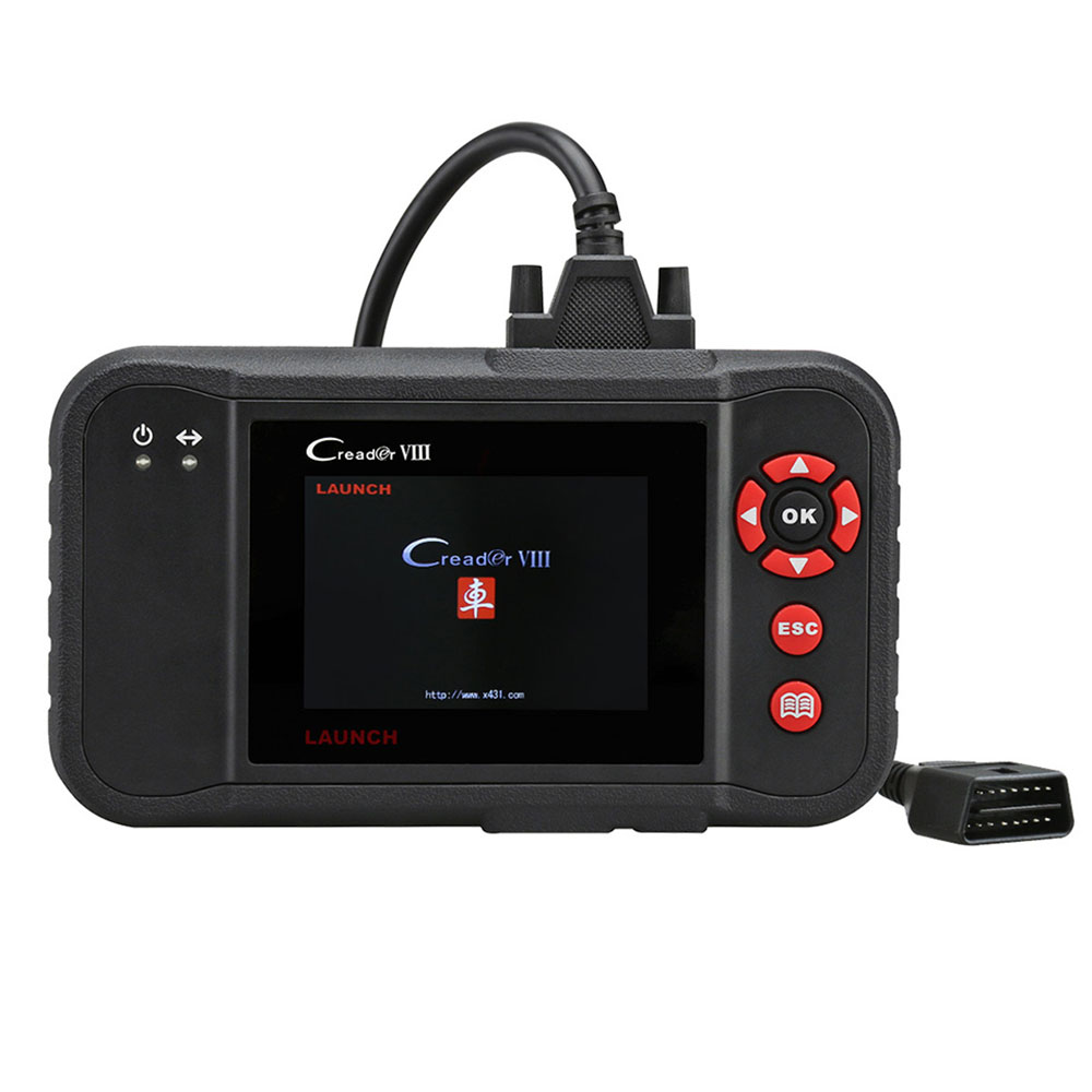 Appui d'outil de diagnostic de scanner de code du lancement X431 Creader VIII 4 mise à jour d'airbag d'ABS de transmission de moteur de système e