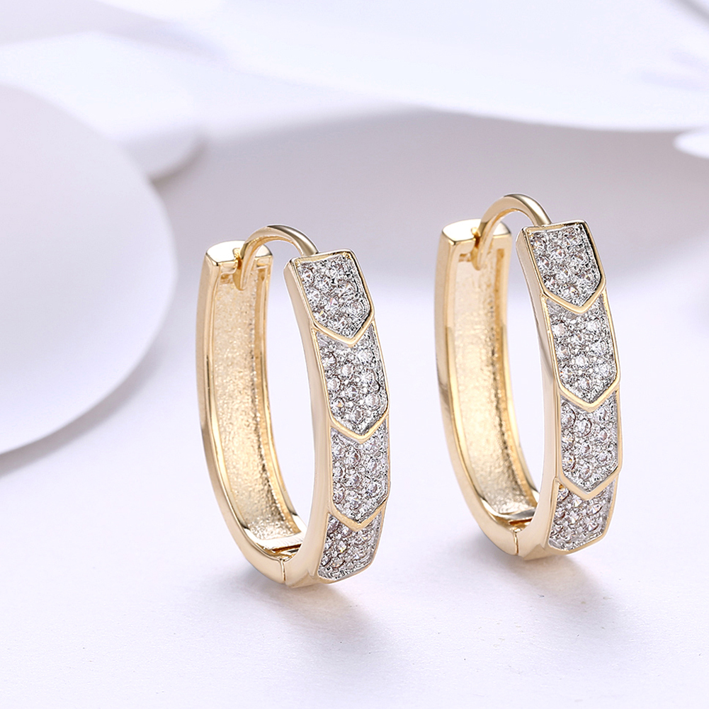 

Designer Jewelry Fashion Earrings Women Hoop Earrings Champagne Gold Zircon Earrings Luxury Jewelry Gift Arrival Best Friends