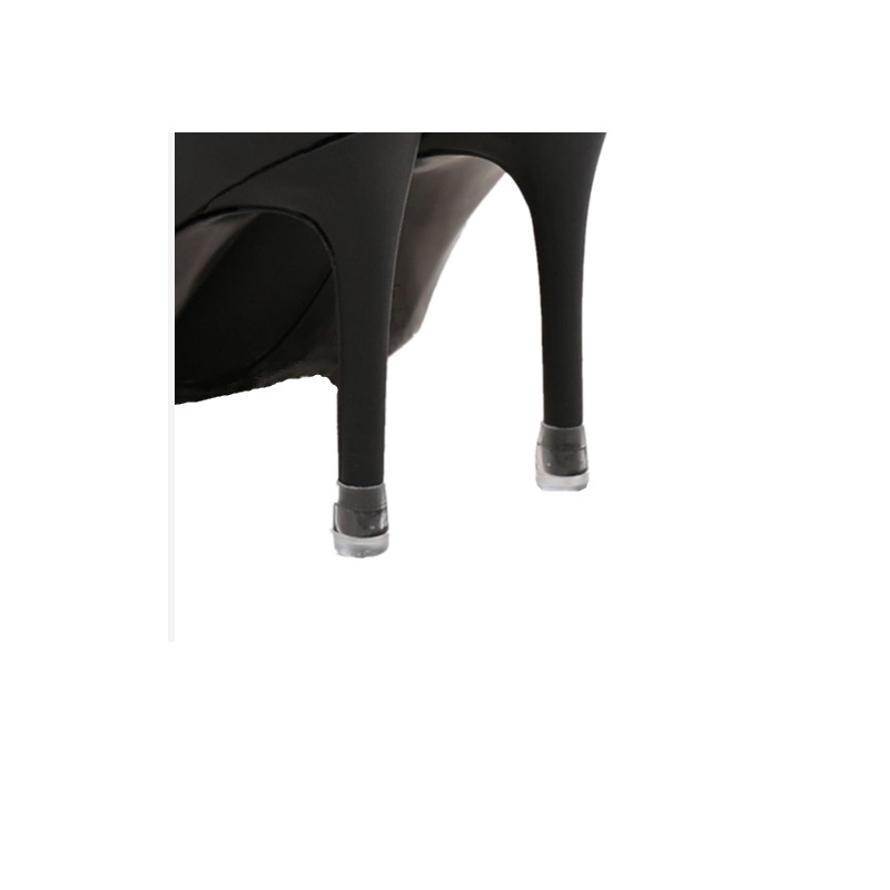 6 Pares Negro Tacón Alto Zapatos de consejos de reemplazo de grifos de reparación de accesorios