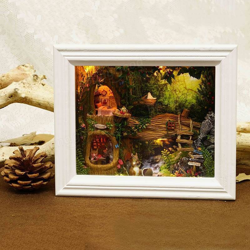 a frame dollhouse kit