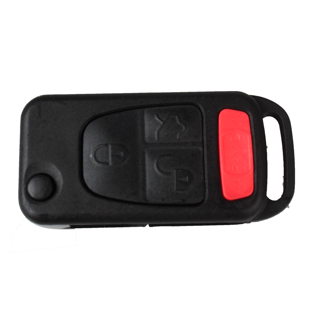 

4Buttons Car Panic Floding Replacement Keyless Entry Remote Fob Key Shell Case For Car Mercedes Benz