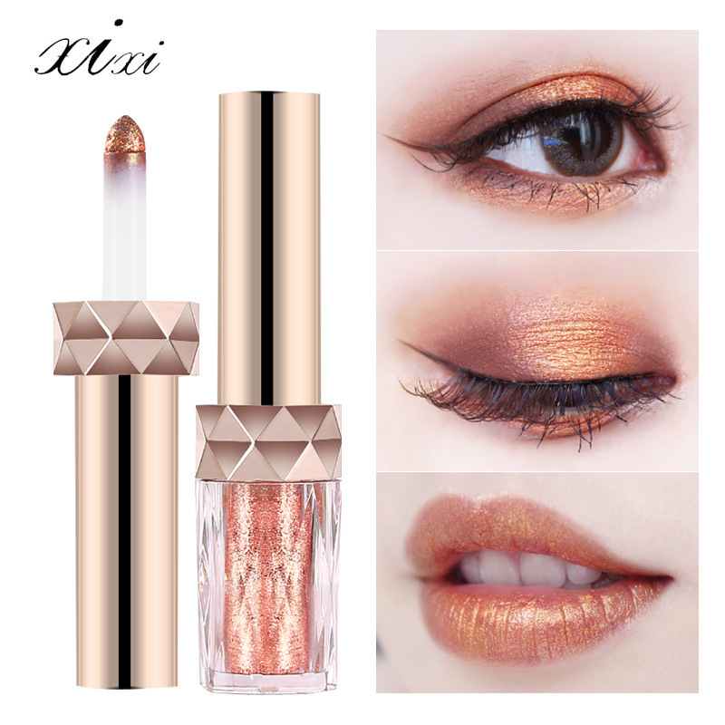 

Makeup super fire eye shadow variety color constant gold lip monochrome eye shadow beauty tool, As pic