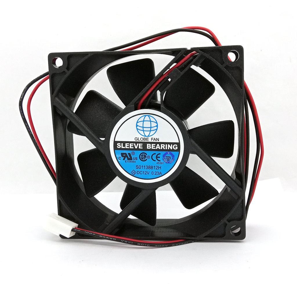 

New Original GLOBE FAN S01138812H DC12V 0.23A S01138812M 80x80x25MM Computer cooling fan