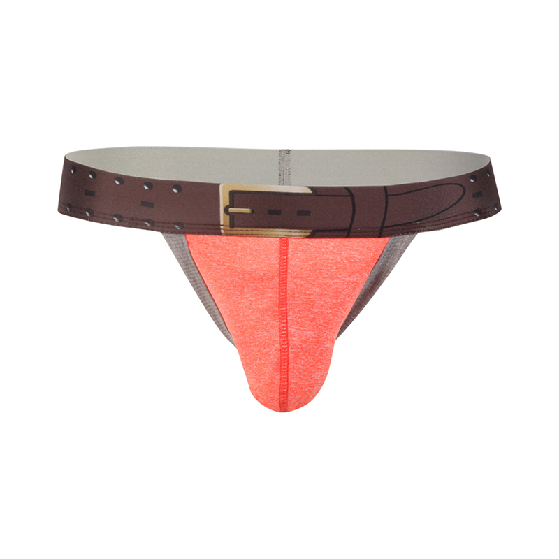 MENS GENUINE LEATHER ARMY CAMOUFLAGE RACER JOCK STRAP CAMO THONG G-STRING BRIEFS