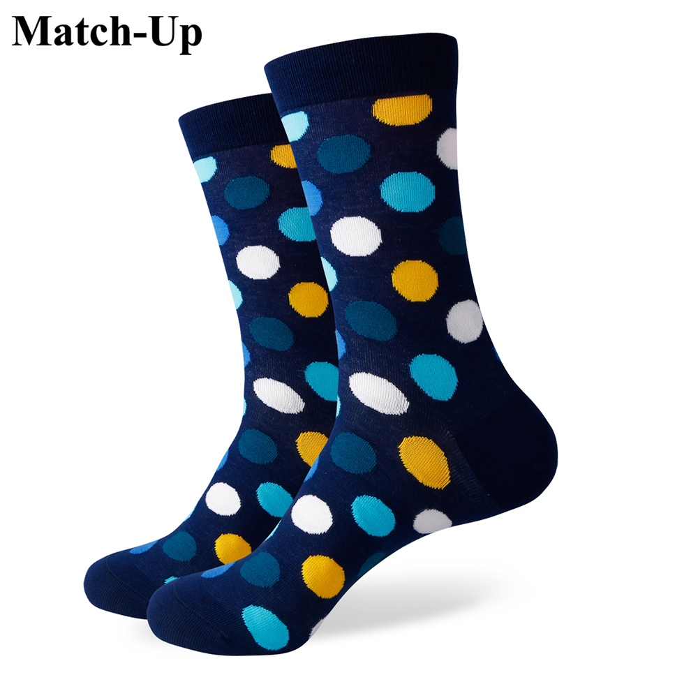 

mens colorful big dot sock cotton socks for free us size 7 512 340
