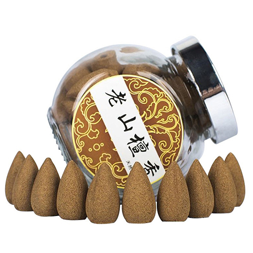 

35Pcs Sandalwood Ebony Agilawood Natural Fragrance Smoke Backflow Incense Cones