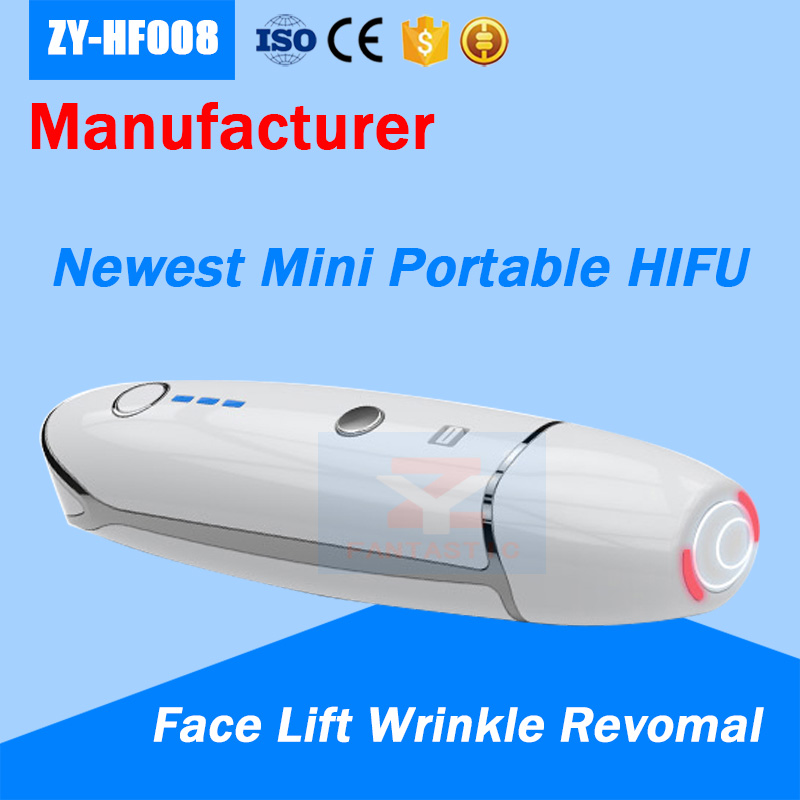 New Technology Portable Vmax HIFU Face Lifting Ultrasound Machine 3.0-4.5MM Wrinkle Removal Anti Aging Device