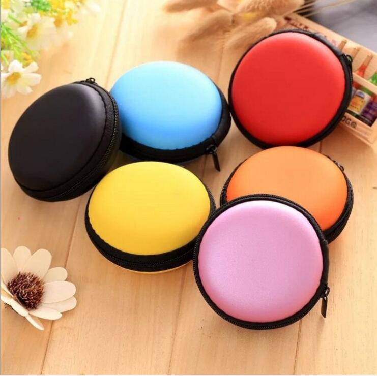 

Earphone Storage Carrying Bag Earpphone Earbud Case Cover For USB Cable Key Coin Mini Zipper Case 100Pcs Without Package, Mix colors