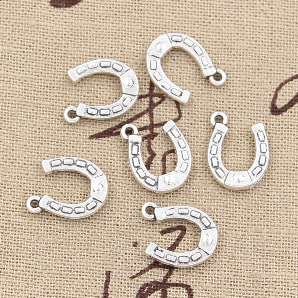 

Charms lucky horseshoe horse 15*12mm Antique Making pendant fit,Vintage Tibetan Silver,DIY bracelet necklace, Bronze;silver