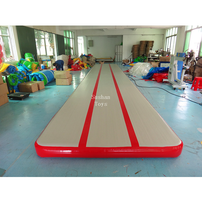 

10*2*0.2m inflatable gymnastics airtrack tumbling mat air track floor mats with a air pump