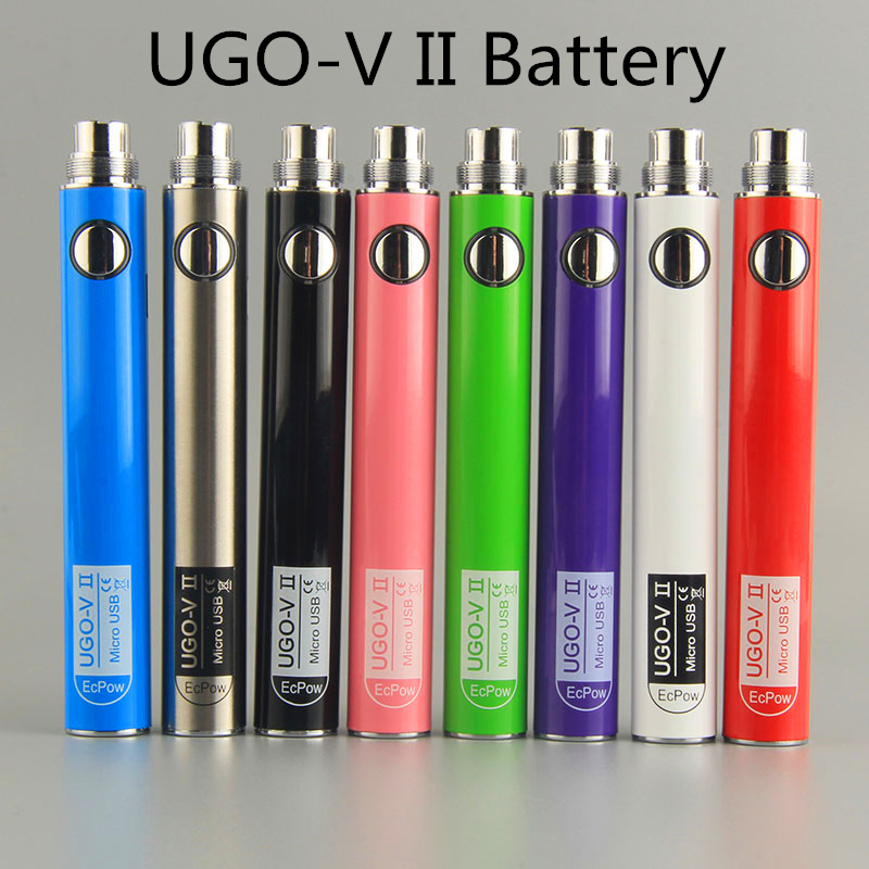 

600mah 900mah Vape Pen battery UGO-V II 510 Battery e cigarettes Vape Cartridges 510 Thread Cartridge battery with Micro USB
