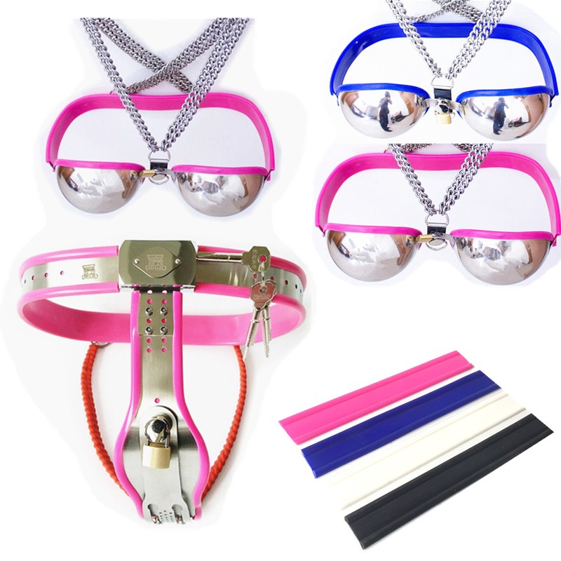 Noir Rose Male Chastity Ceinture De Bondage Kits En Acier Inoxydable Chastity Pantalon Restraint Chastity Bra Sous-Vêtements Sexy Toys for Men G7