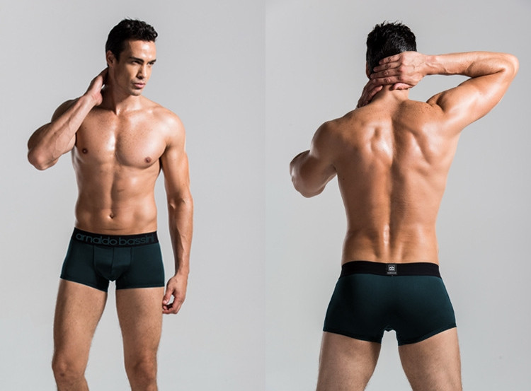 

Sexy Men Boxer Shorts 2018 New Panties Super Sexy Underwear Men's Boxers High Quality Cotton Underwears Shorts Men Boxer Shorts, Blue