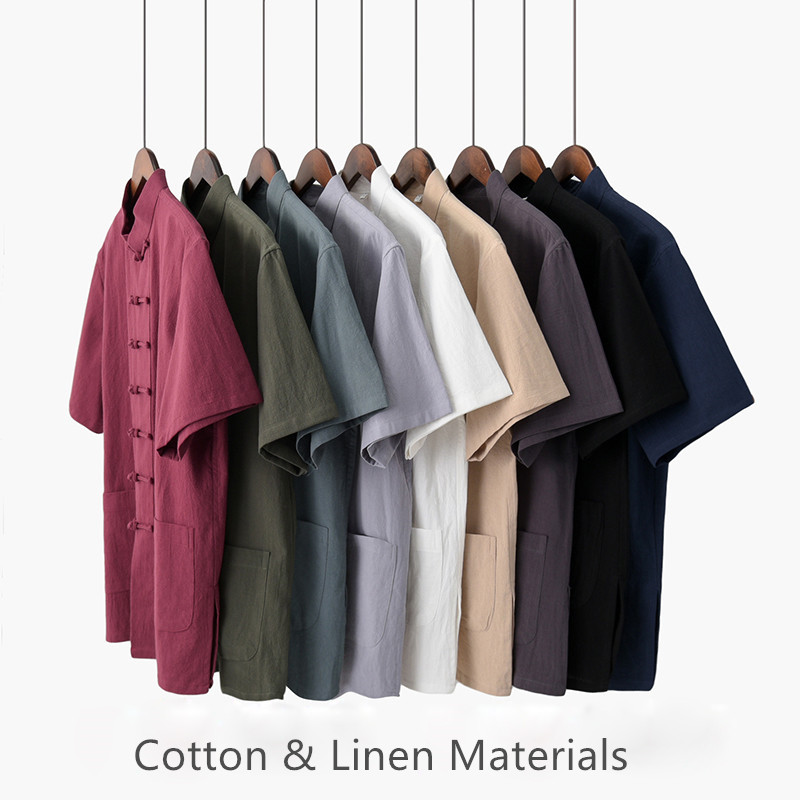 

High Quality Bruce lee Jackie Chan wing chun jacket clothes kung fu uniforms Top traditional chinese clothing Unisex Tang suits, Gray green