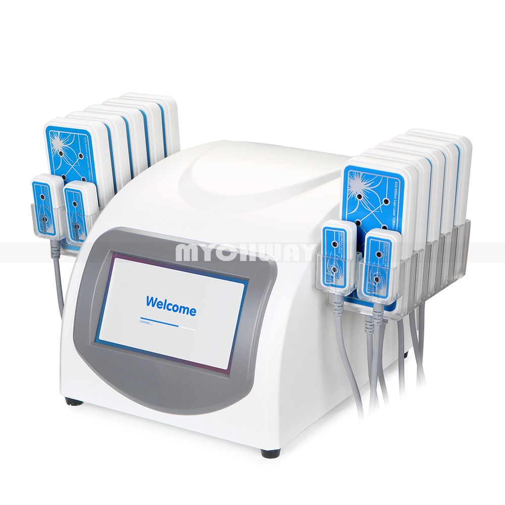 

Professional Lipo Laser LLLT Cellulite Removal 160mw 650nm Spa Weight Loss Machine Come With Fat Caliper