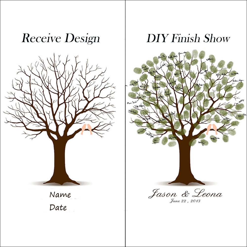 Acheter Mariage Personnalise Livre D Or Personnalise Empreinte