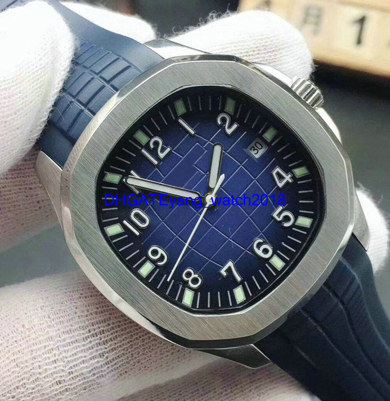 

2019 Top Nautilus Sports Watch Men Brand Automatic Monement Watches Rose Gold Case rubber mens Mechanical Wristwatch