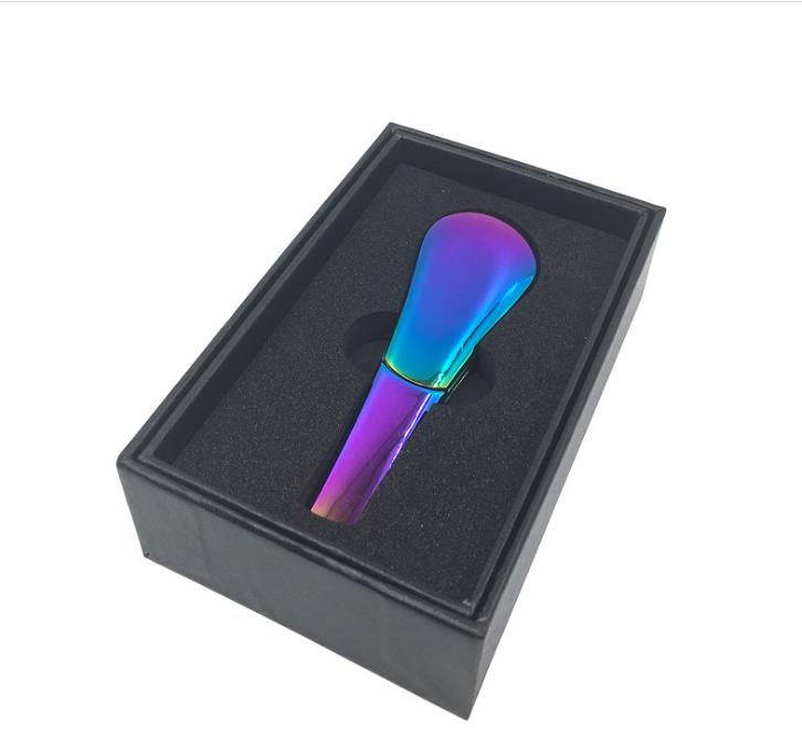 

The new colorful removable stainless steel spoon metal pipe pipe magnet
