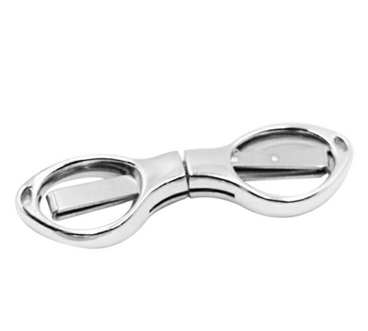 

Mini Stainless Steel Folding Scissors Keychain Foldable Fishing Scissors Cutter Camping Tool Card Package Hand Tools gold/silver