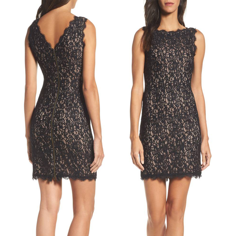 

Sexy Illusion Mother Dresses Short Lace Appliques Evening Dresses Sheath Mother of the bride Dresses For Wedding