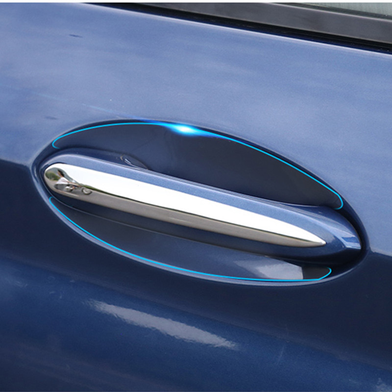 

Car Door Wrist Protective Film For BMW X3 G01 G08 25i 30i 2018 PVC 4pcs Auto Exterior Door Bowl Protection Stickers