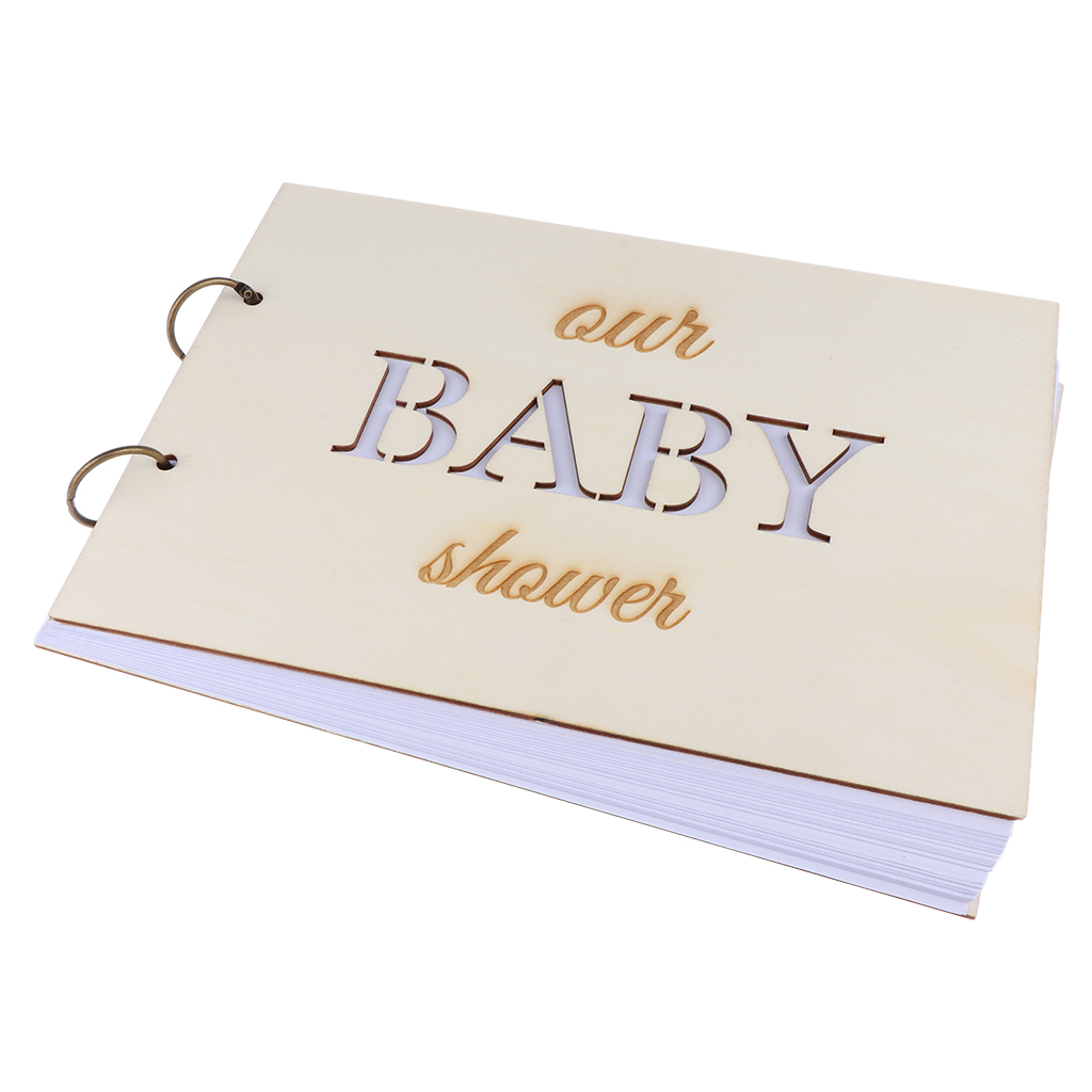 2019 Our Baby Shower Wooden Guest Book Guest Album Guest Signature 2019 Our Baby Shower Wooden Guest Book Guest Album Guest Signature