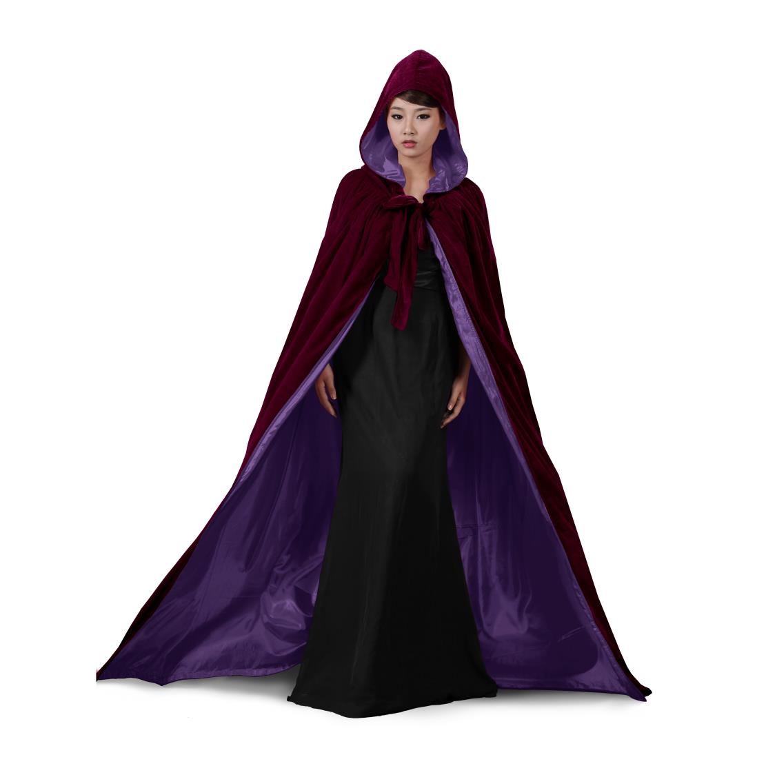 Burgundy+ purple Lining