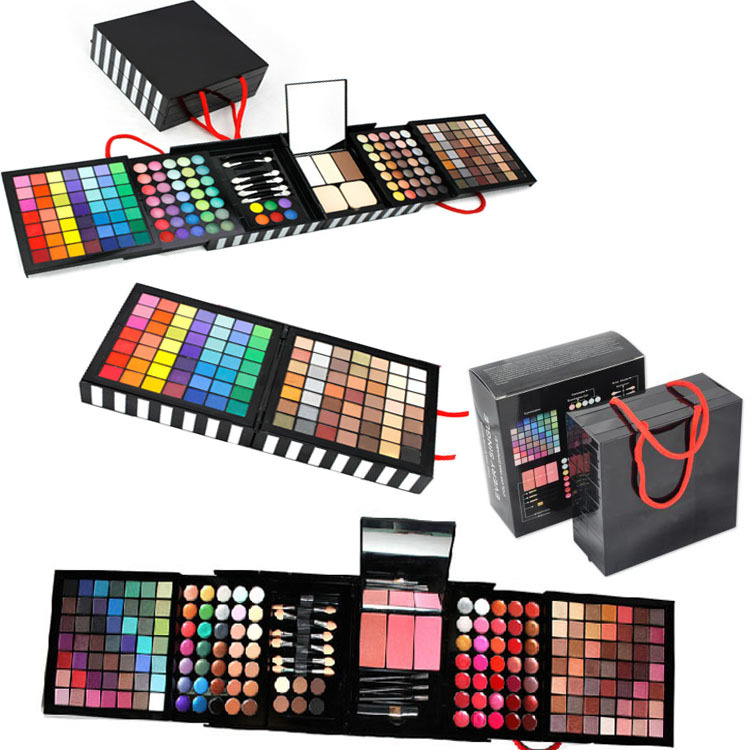 zouyesan Livraison Gratuite 2018 177color maquillage ombre à paupières boîte de fards à paupières étanche à l'eau mate perle terre couleur plaque